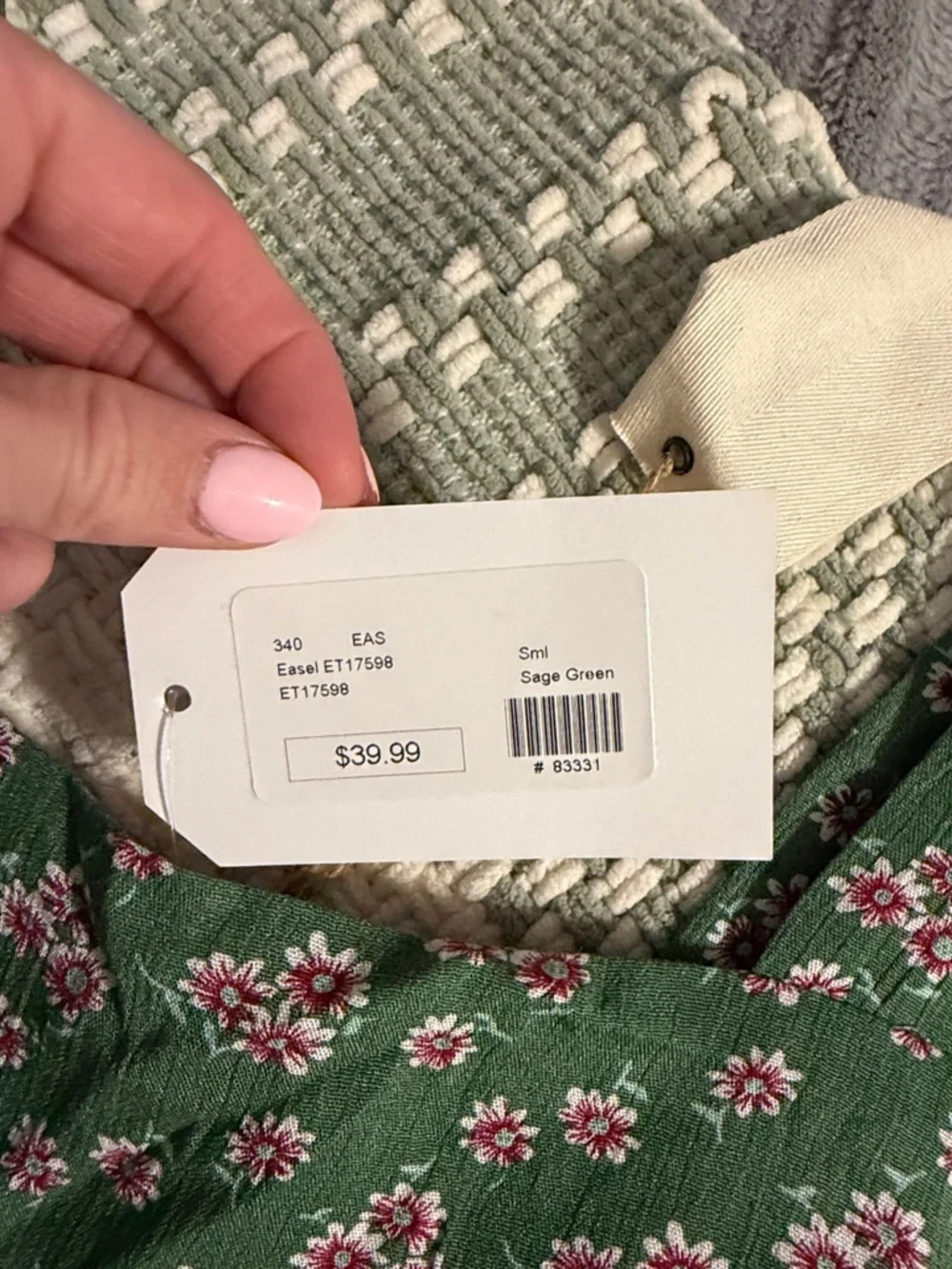NWT Women’s Easel tank top 💚🩷